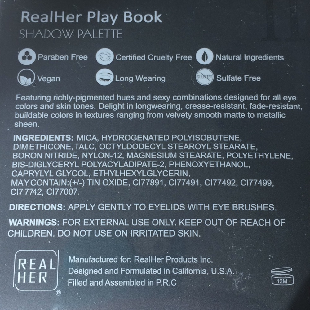 NWT RealHer shadow palette - Picture 4 of 4